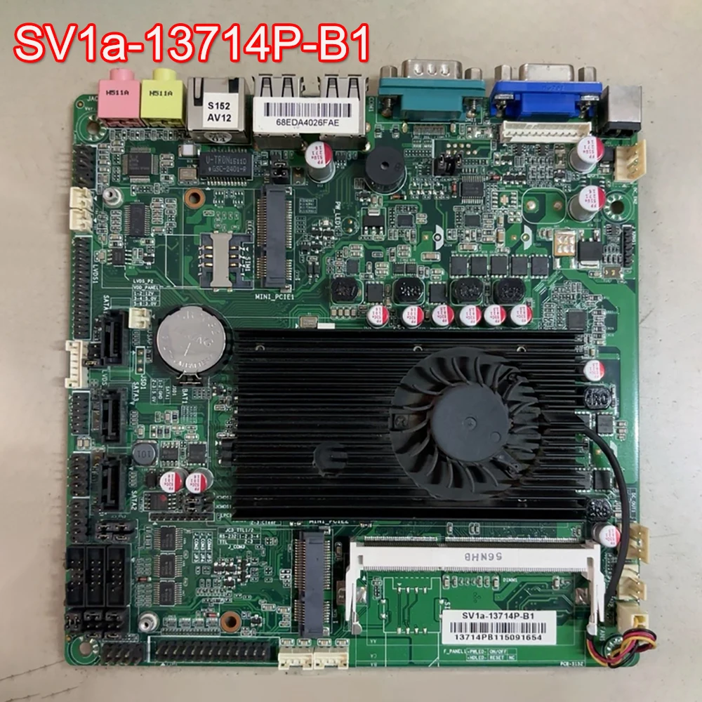 Промышленная материнская плата SV1a-13714P-B1 с процессором 1037U
Промышленная материнская плата SV1a-13714P-B1 с процессором 1037U