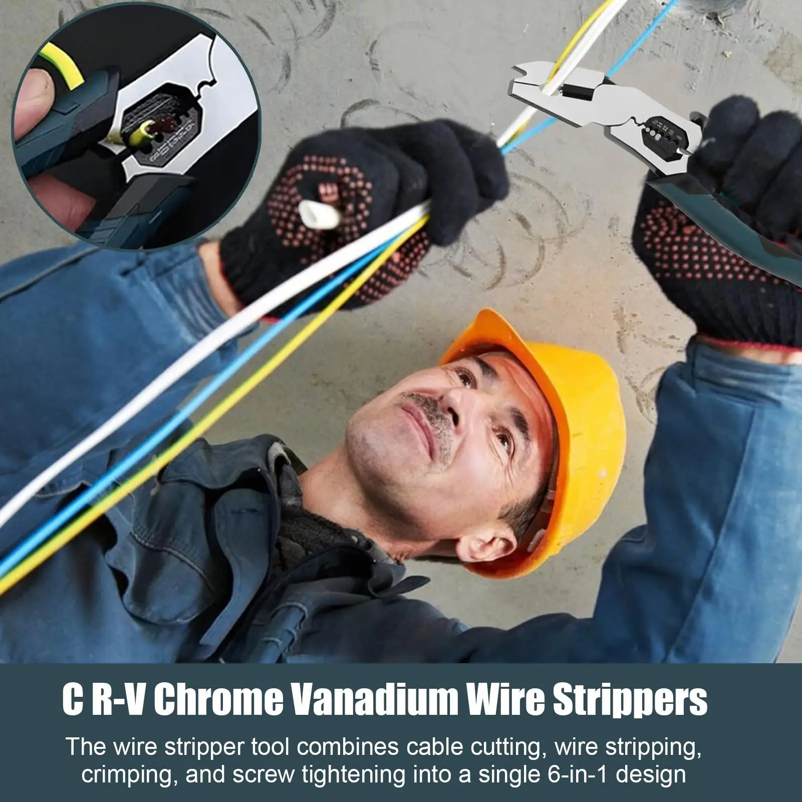 Cable Stripper Multi-purpose Hand Cutters With Nail Pulling Structure Screw Cutter Tool For Car Network Electricity Commercial
Cable Stripper Multi-purpose Hand Cutters With Nail Pulling Structure Screw Cutter Tool For Car Network Electricity Commercial