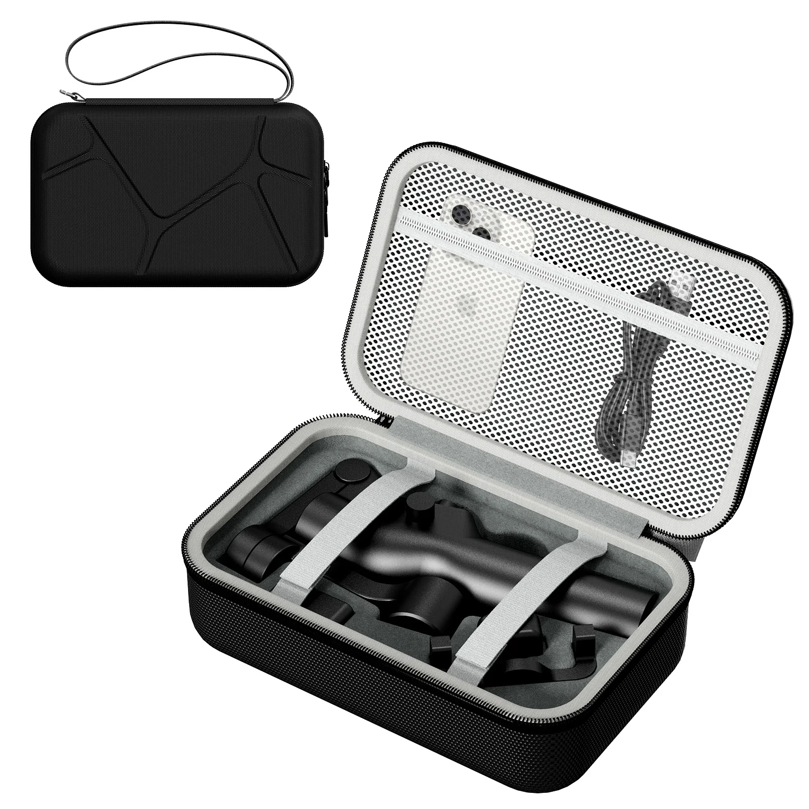 Жесткий чехол для DJI Mobile 7/7P, ручной карданный подвес для хранения, дорожная водонепроницаемая сумка, аксессуары, портативный чехол
Жесткий чехол для DJI Mobile 7/7P, ручной карданный подвес для хранения, дорожная водонепроницаемая сумка, аксессуары, портативный чехол