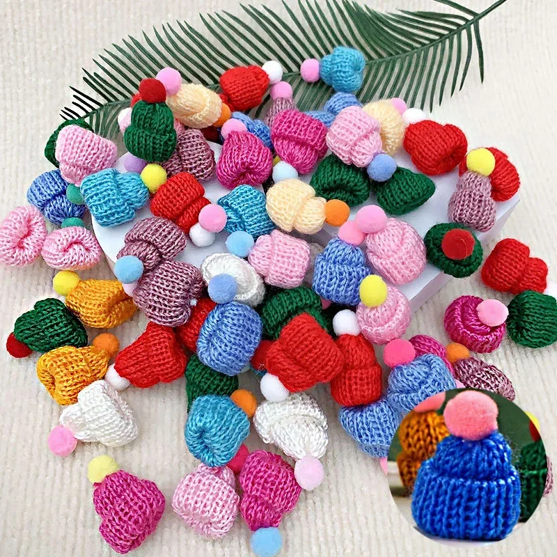 5-30pcs Mini Christmas Knitted Hats Fluffy Small Knitted Hats Cute Doll Hats DIYCraftsChristmasTreeDecorations Hair Accessories
5-30pcs Mini Christmas Knitted Hats Fluffy Small Knitted Hats Cute Doll Hats DIYCraftsChristmasTreeDecorations Hair Accessories