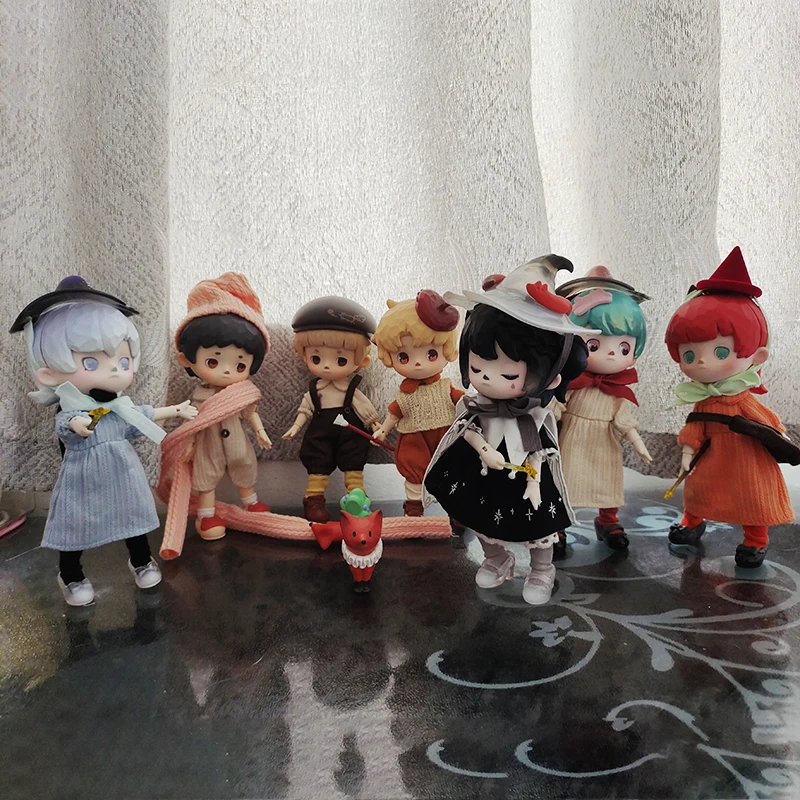 Genuine Penny Box Puppet The Painter Witch Series Blind Box Movable Doll Obtisu11 1/12bjd Mystery Box Toy Doll Anime Figure Gift
Genuine Penny Box Puppet The Painter Witch Series Blind Box Movable Doll Obtisu11 1/12bjd Mystery Box Toy Doll Anime Figure Gift
