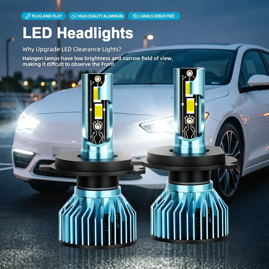 H4 Led Canbus Lights 1:1 Mini Size Car Headlight With Fan 25000LM Super Bright Turbo Headlamp 6000K Automobile Lamp
H4 Led Canbus Lights 1:1 Mini Size Car Headlight With Fan 25000LM Super Bright Turbo Headlamp 6000K Automobile Lamp