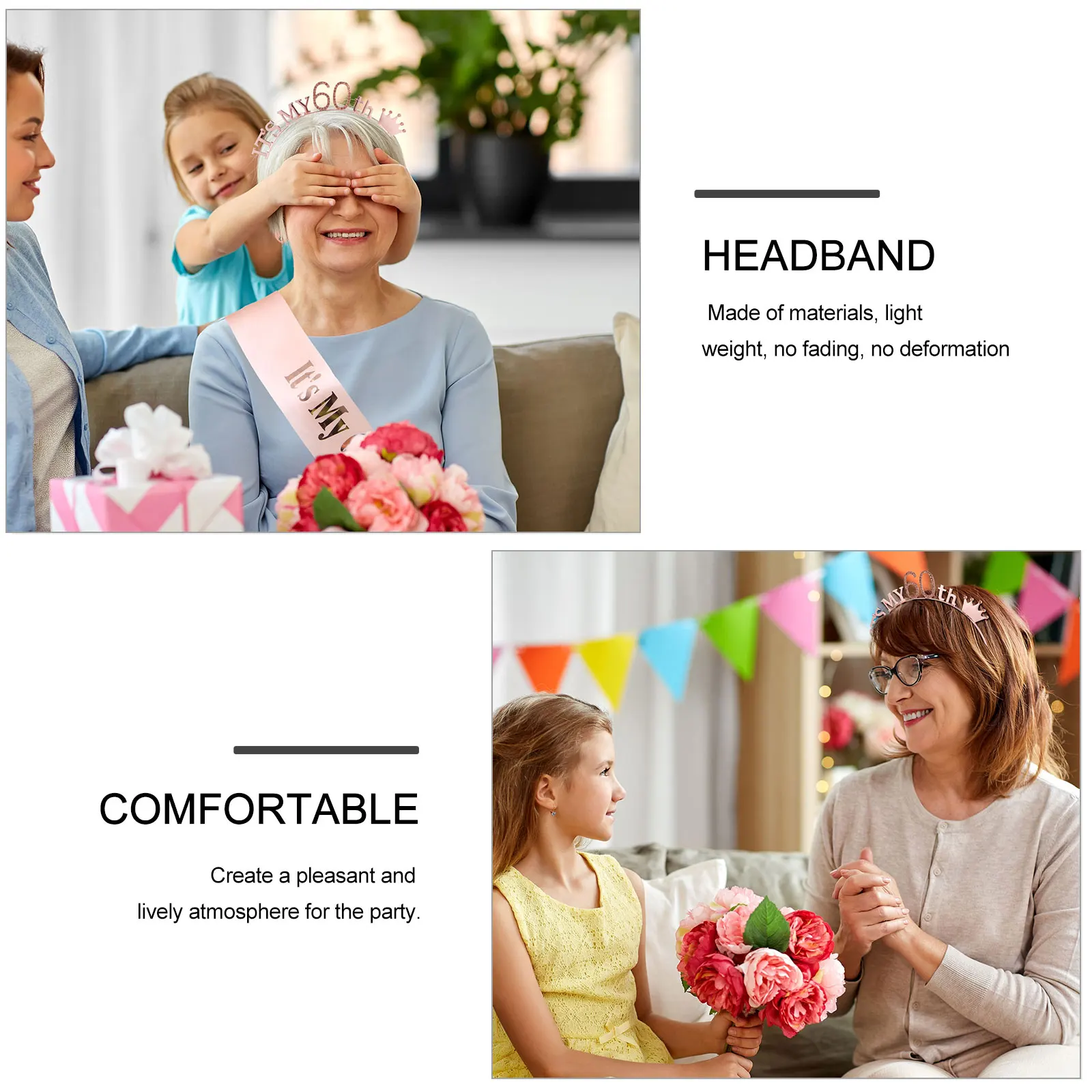 2 Pcs Birthday Photo Props Headbands Reusable Crown Present Supplies Zinc Alloy Bride Girl Gift
2 Pcs Birthday Photo Props Headbands Reusable Crown Present Supplies Zinc Alloy Bride Girl Gift