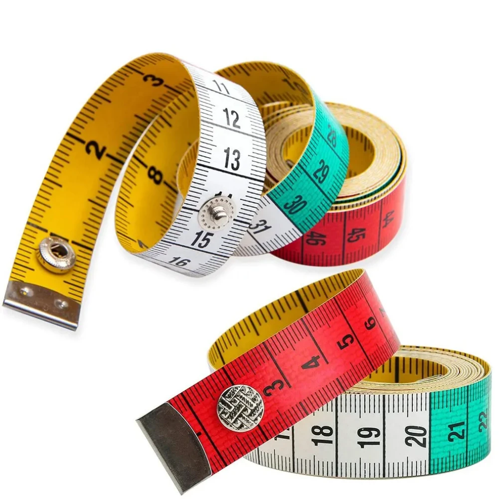 1Pc Germany Quality Soft Tape with Snap Fasteners Soft Multicolor Measuring Tape Dual Sided Tape Measure Needlework Sewing Tool
1Pc Germany Quality Soft Tape with Snap Fasteners Soft Multicolor Measuring Tape Dual Sided Tape Measure Needlework Sewing Tool