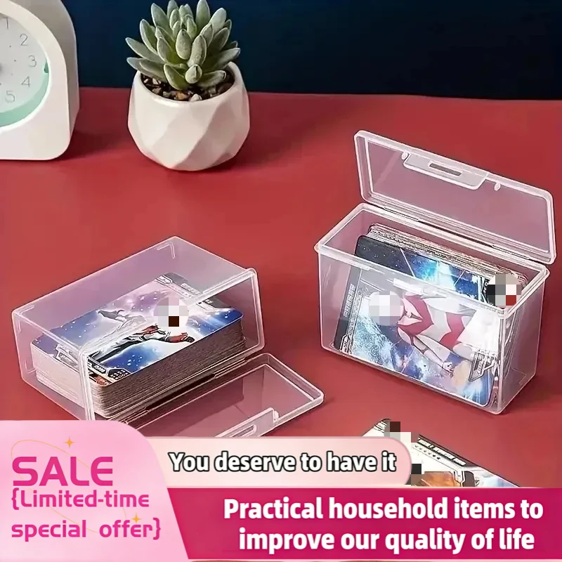 1Pcs Rectangular Business Card Credit Card Holder Case Organizer Plastic Clear Storage Box Multipurpose For Game Card
1Pcs Rectangular Business Card Credit Card Holder Case Organizer Plastic Clear Storage Box Multipurpose For Game Card