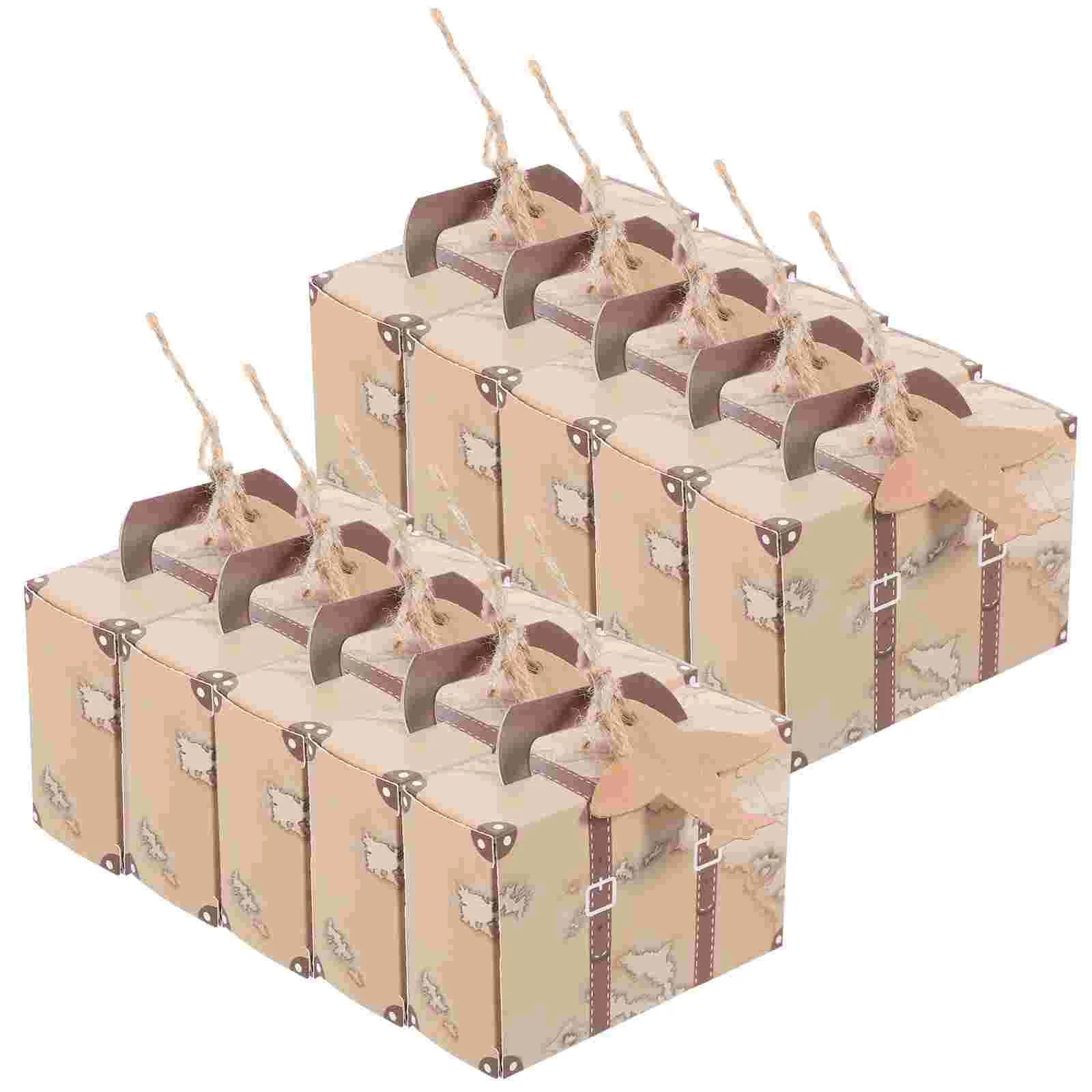 50 Pcs Travel Themed Party Decorations Favor Boxes Candy Mini Suitcase Rope Birthday Gift Bride
50 Pcs Travel Themed Party Decorations Favor Boxes Candy Mini Suitcase Rope Birthday Gift Bride