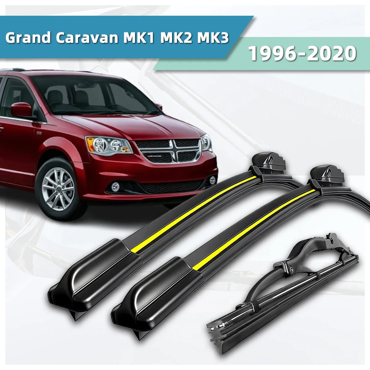 Suitable For Dodge Grand Caravan MK1/MK2/MK3 (1996-2020) Car Wipers High-Definition Silent Stable Durable Windshield Wipers
Suitable For Dodge Grand Caravan MK1/MK2/MK3 (1996-2020) Car Wipers High-Definition Silent Stable Durable Windshield Wipers
