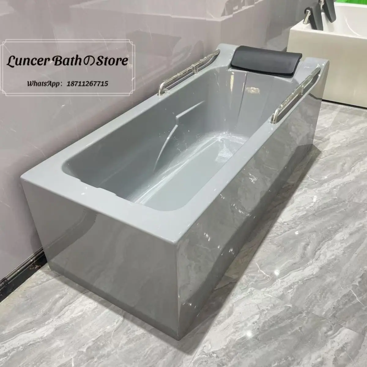 Acrylic non-installation bath tub is suitable for hotels and guesthouses.
Acrylic non-installation bath tub is suitable for hotels and guesthouses.