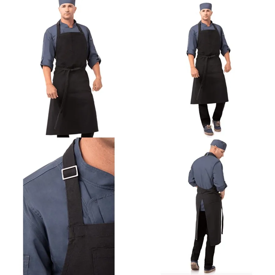 Chef Works Unisex Rockford Chefs Bib Apron
Chef Works Unisex Rockford Chefs Bib Apron