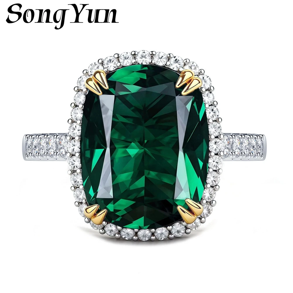 SONGYUN Designer Jewelry 925 Sterling Silver Ring Lab Grown Ruby Oval Bridal Ring for Women 18K Gold Plated GRC Certificate Ring
SONGYUN Designer Jewelry 925 Sterling Silver Ring Lab Grown Ruby Oval Bridal Ring for Women 18K Gold Plated GRC Certificate Ring