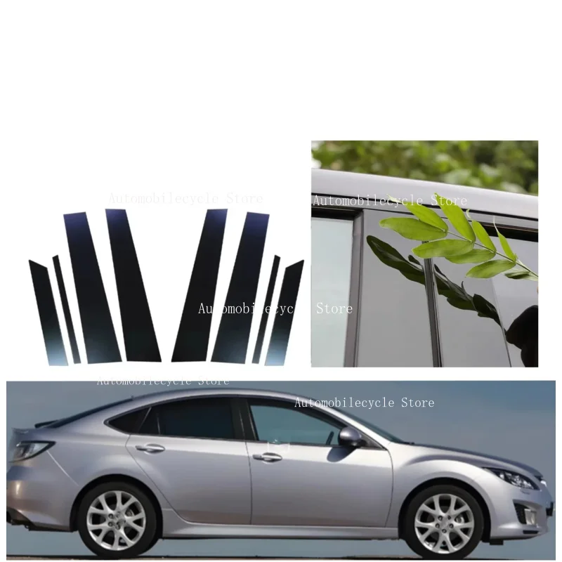 8PCS Glossy Black Pillar Posts Fit For Mazda 6 GH1 Liftback 2009 2010 2011 2012 2013 Window Moulding B C Center Sticker Cover
8PCS Glossy Black Pillar Posts Fit For Mazda 6 GH1 Liftback 2009 2010 2011 2012 2013 Window Moulding B C Center Sticker Cover