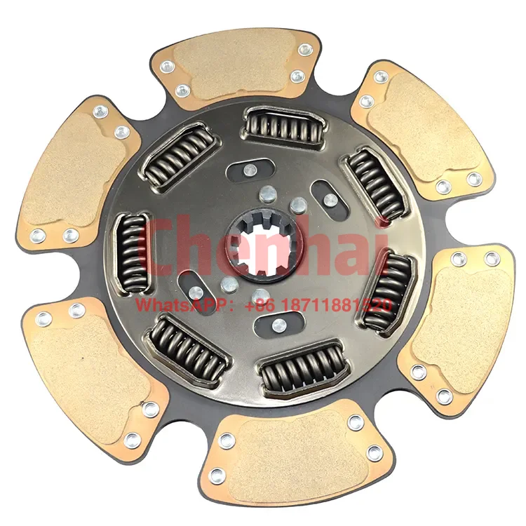Heavy Truck/ car clutch disc/Plate 128541 128462 128760 f108935-82A or 387MM with 4 leaf 15-1/2" x 10T x 2" 6/7 spring American
Heavy Truck/ car clutch disc/Plate 128541 128462 128760 f108935-82A or 387MM with 4 leaf 15-1/2" x 10T x 2" 6/7 spring American