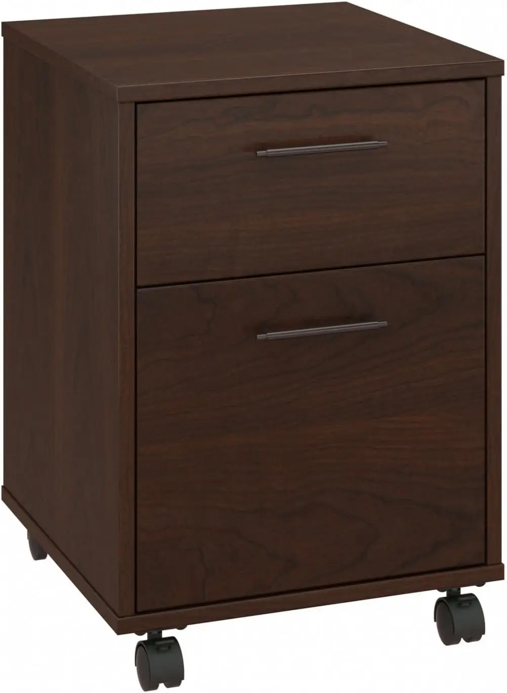 Bush Furniture Key West Rolling Cart for Home Office, 2 Drawer File Cabinet on Wheels, 15.51"W x 15.75"D x 22.28"H, Bing Cherry
Bush Furniture Key West Rolling Cart for Home Office, 2 Drawer File Cabinet on Wheels, 15.51"W x 15.75"D x 22.28"H, Bing Cherry