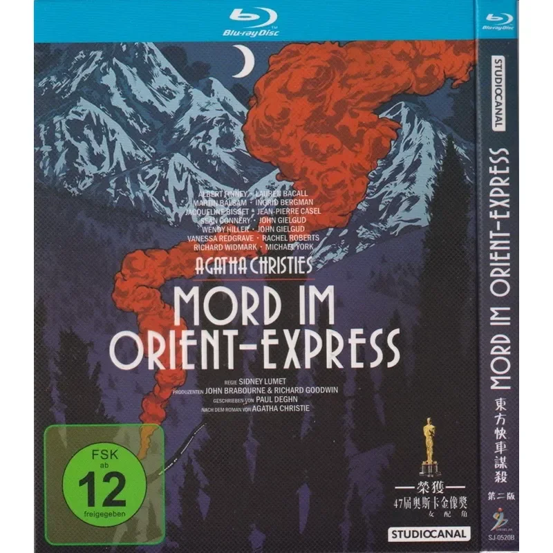 Blu-ray Mystery Film Murder on the Orient Express High Definition 1080P 1BD Disc Non-DVD Disc
Blu-ray Mystery Film Murder on the Orient Express High Definition 1080P 1BD Disc Non-DVD Disc