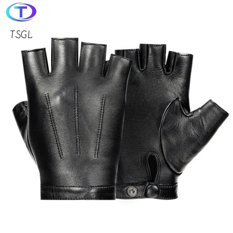 New Fashion Driving Men Half Finger Gloves Real Leather Protection Riding Gloves Waterproof Full Finger Black Gloves
New Fashion Driving Men Half Finger Gloves Real Leather Protection Riding Gloves Waterproof Full Finger Black Gloves