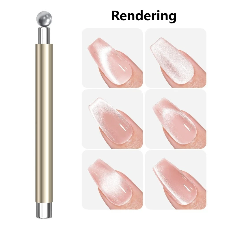 Double-head Strong Magnet Pen 3D Cat Eye Gel Polish Nail Supplies Cat Eye Magnetic Ball With Nail Magnetic Stick Tool Set
Double-head Strong Magnet Pen 3D Cat Eye Gel Polish Nail Supplies Cat Eye Magnetic Ball With Nail Magnetic Stick Tool Set
