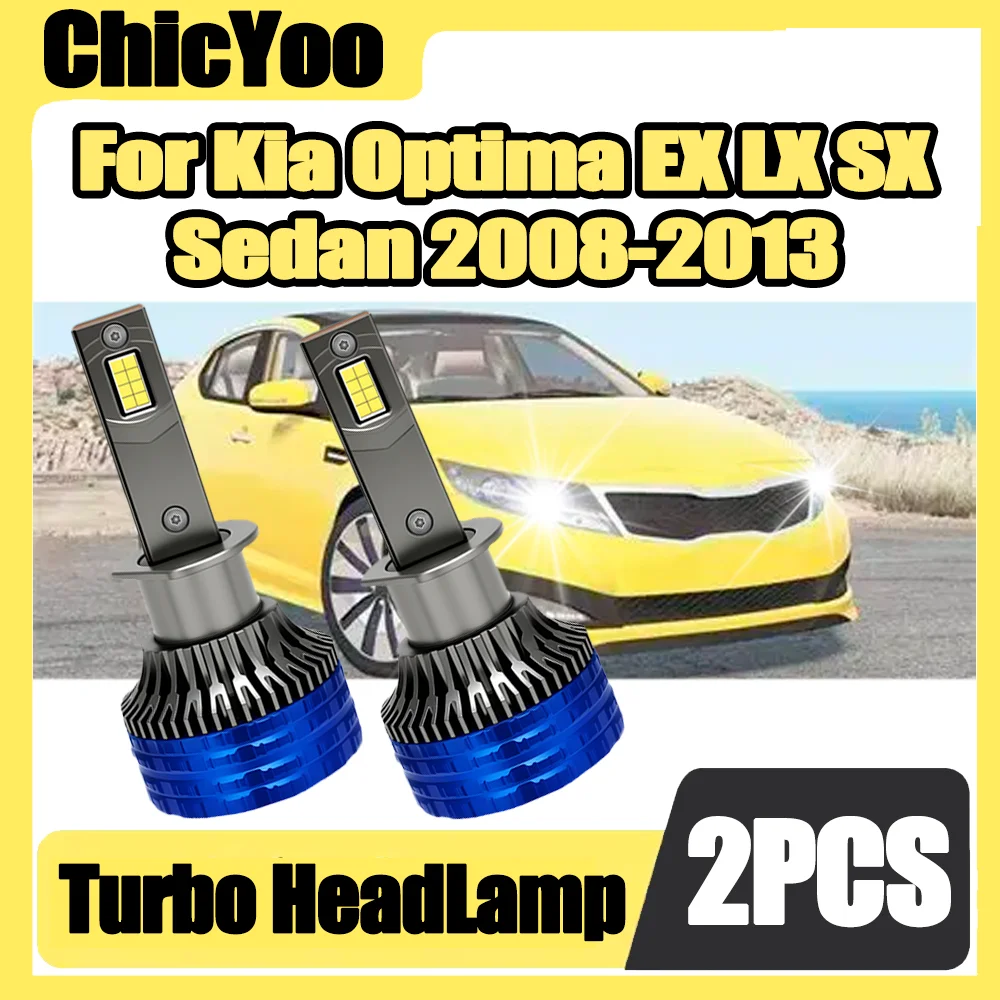 2PCS 6000K Super White Front Headlamps 150W High Power LED Headlight Plug and Play CSP For Kia Optima EX LX SX Sedan 2008-2013
2PCS 6000K Super White Front Headlamps 150W High Power LED Headlight Plug and Play CSP For Kia Optima EX LX SX Sedan 2008-2013