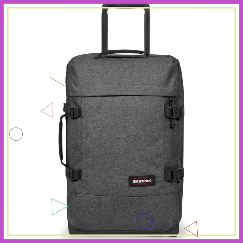 Large 42L Wheeled Luggage with Dual Compartments, TSA Lock, Compression Straps & Smooth Wheels in Black Denim
Large 42L Wheeled Luggage with Dual Compartments, TSA Lock, Compression Straps & Smooth Wheels in Black Denim