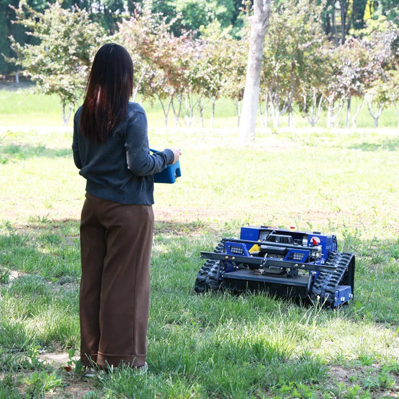 Customized low-cost and high-efficiency remote-controlled lawn mower, suitable for various terrains, CE certified
Customized low-cost and high-efficiency remote-controlled lawn mower, suitable for various terrains, CE certified