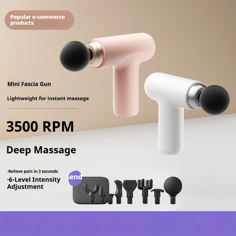 Mini Unisex Electric Fascia Gun Small Cervical Muscle Massager Full Body Relax Device for Daily Home Use
Mini Unisex Electric Fascia Gun Small Cervical Muscle Massager Full Body Relax Device for Daily Home Use