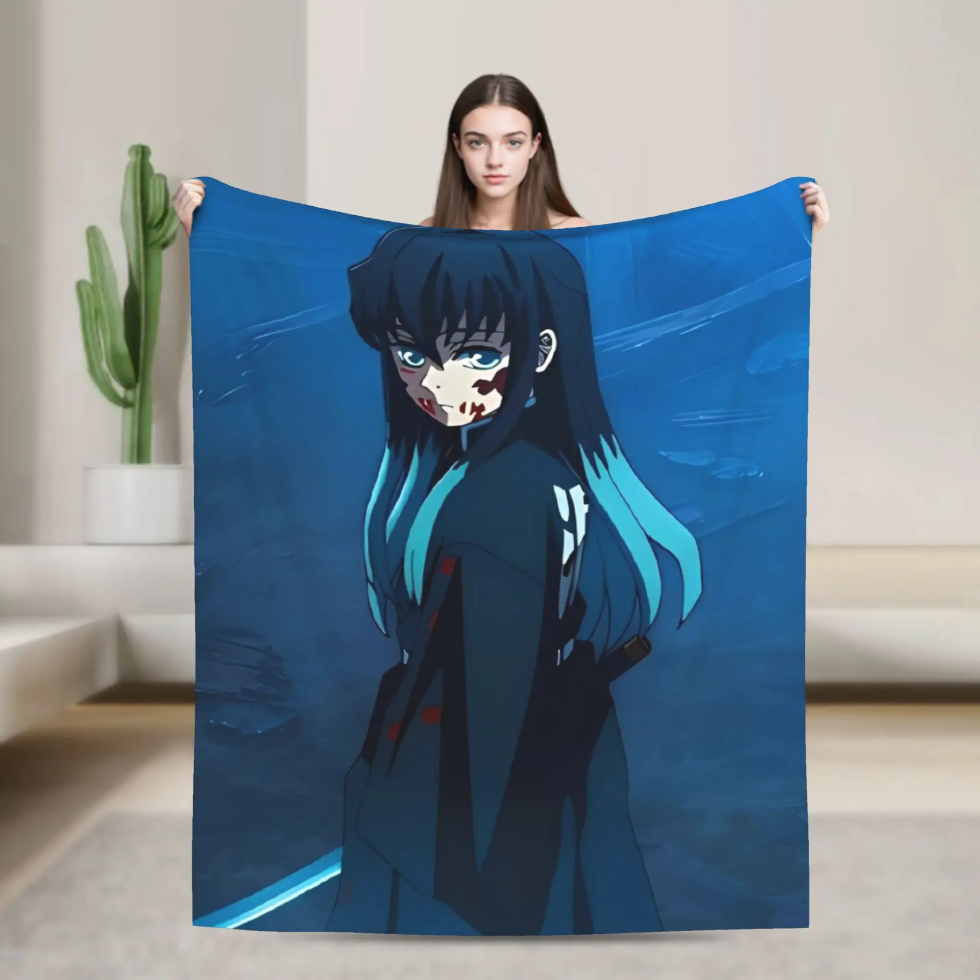 Одеяла Mist Hashira Muichiro Tokito, бархатное одеяло в стиле аниме Demon Slayer, легкое тонкое одеяло для постельного белья, дивана, спальни, одеяло
Одеяла Mist Hashira Muichiro Tokito, бархатное одеяло в стиле аниме Demon Slayer, легкое тонкое одеяло для постельного белья, дивана, спальни, одеяло