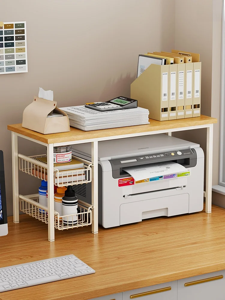 Office Desktop Printer Copier Organizer Rack Small Size Document Storage Shelf Walnut Wood Material Simple Style Desk Accessory
Office Desktop Printer Copier Organizer Rack Small Size Document Storage Shelf Walnut Wood Material Simple Style Desk Accessory