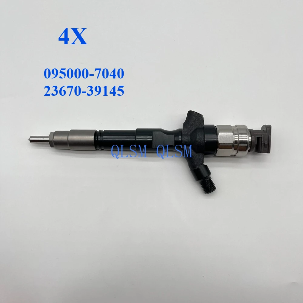 4-Pack 095000-7040 Diesel Fuel Injector 23670-39145 Injector Assembly for Toyota -
4-Pack 095000-7040 Diesel Fuel Injector 23670-39145 Injector Assembly for Toyota -