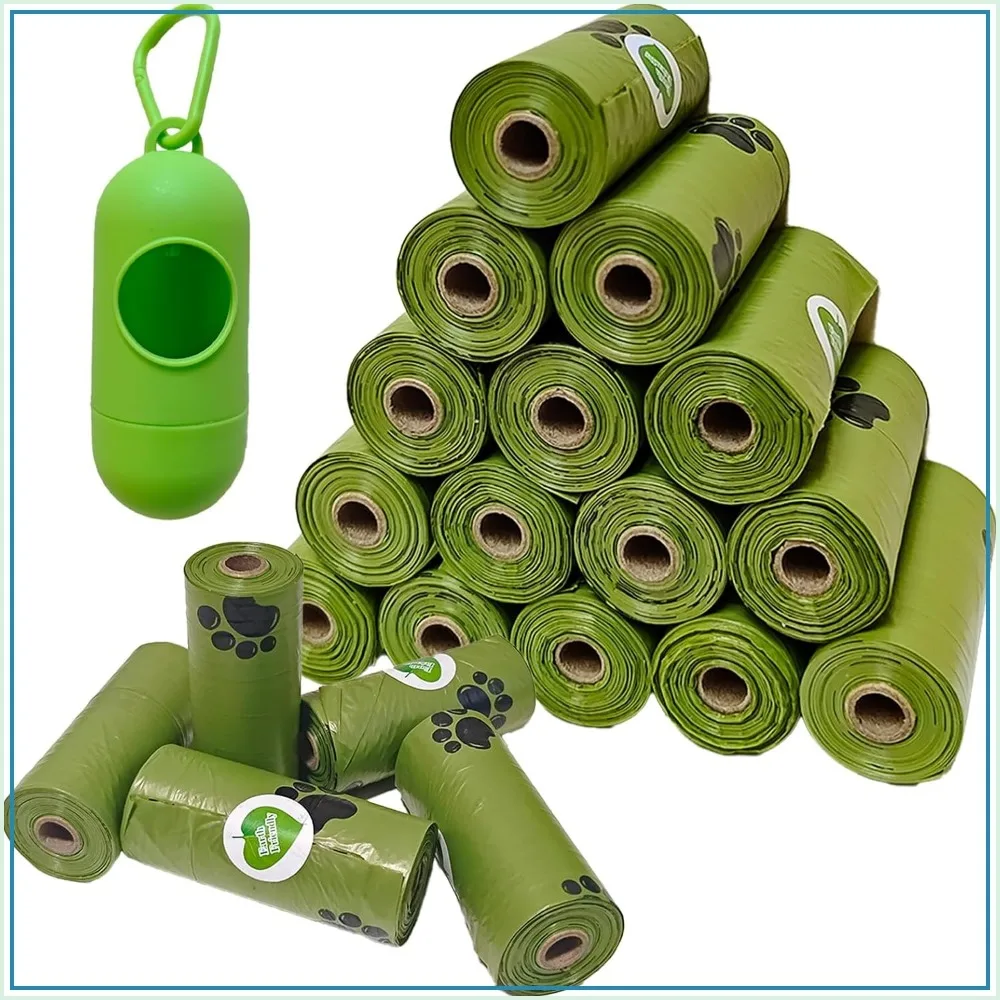 300 Count Leak-Proof Dog Poop Bags, Extra Thick Scented Rolls with Dispenser, Biodegradable Pet Waste Bags for All Breeds
300 Count Leak-Proof Dog Poop Bags, Extra Thick Scented Rolls with Dispenser, Biodegradable Pet Waste Bags for All Breeds