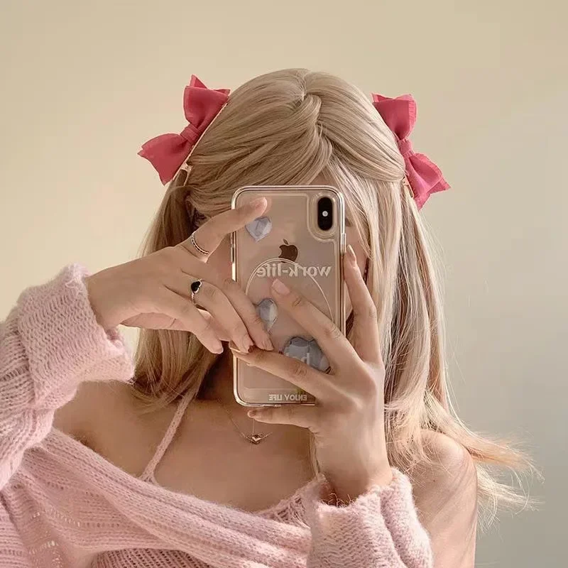 Korean Charm Princess Pink BowKnot Hairpin 2023 Summer New Trendy Elegant Sweet Alligator Clip Hair Accessories Women Jewelry
Korean Charm Princess Pink BowKnot Hairpin 2023 Summer New Trendy Elegant Sweet Alligator Clip Hair Accessories Women Jewelry