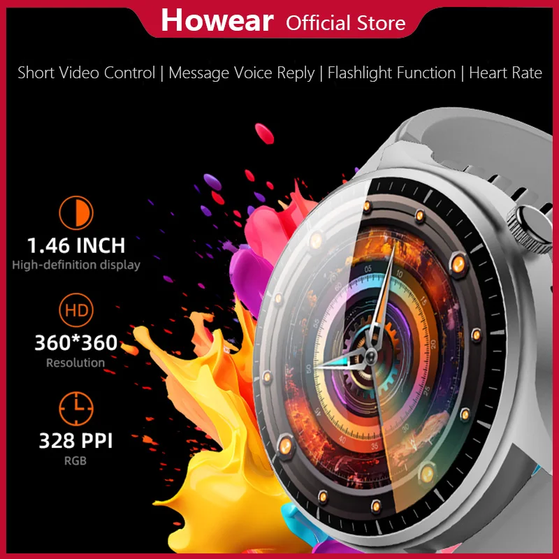 Смарт-часы для мужчин, голосовой массаж, восстановление Howear HW7 Pro + NFC фонарик, спортивный Bluetooth-вызов, музыкальный контроллер, короткое видеоуправление
Смарт-часы для мужчин, голосовой массаж, восстановление Howear HW7 Pro + NFC фонарик, спортивный Bluetooth-вызов, музыкальный контроллер, короткое видеоуправление