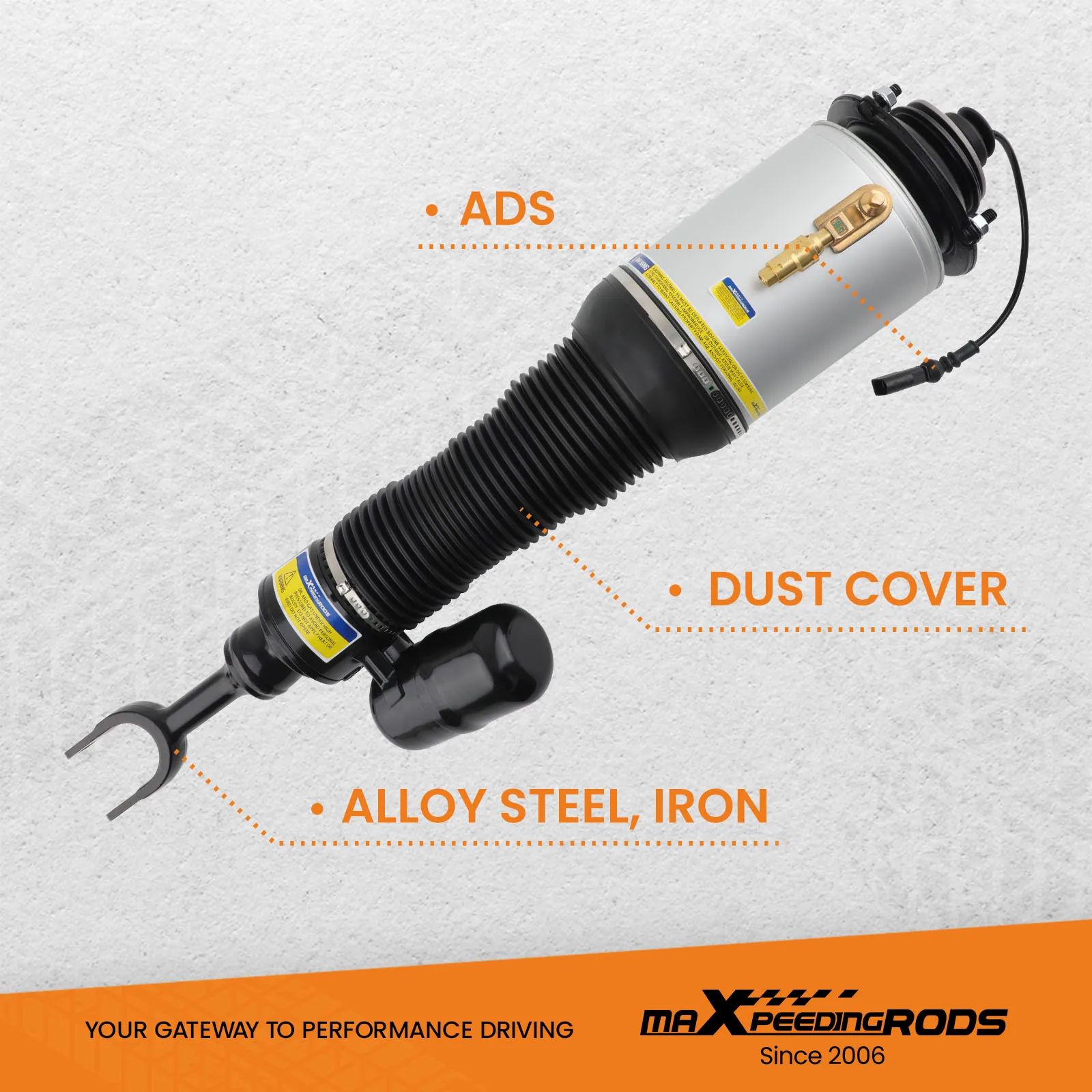 Front Left Air Suspension Spring Strut for VW Phaeton 3D Bentley 3D0616039
Front Left Air Suspension Spring Strut for VW Phaeton 3D Bentley 3D0616039