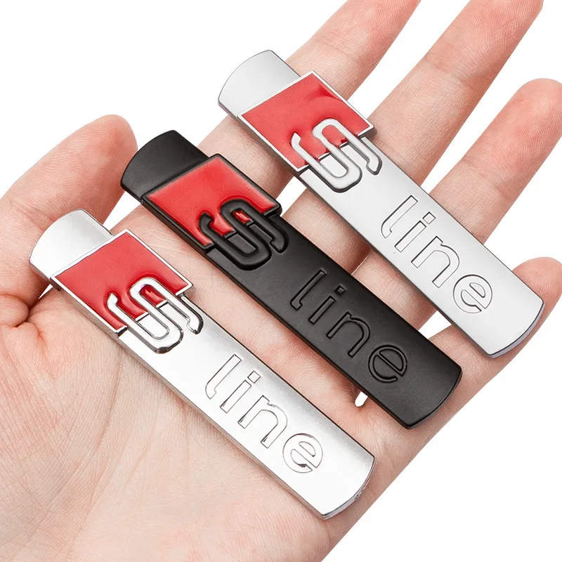 3D Metal S-Line Logo Emblem Car Fender Side Badge for Audi A1 A2 A3 A4 A5 A6 A7 A8 TT S3 S4 S5 S6 S7 Q2 Q3 Q5 Q7 Sticker
3D Metal S-Line Logo Emblem Car Fender Side Badge for Audi A1 A2 A3 A4 A5 A6 A7 A8 TT S3 S4 S5 S6 S7 Q2 Q3 Q5 Q7 Sticker