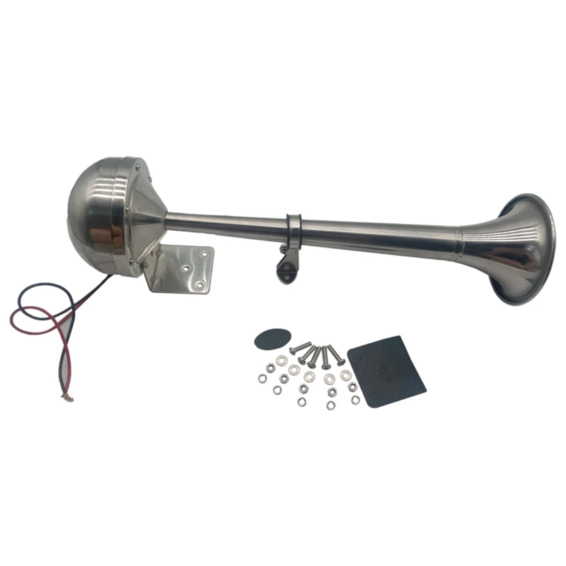 Universal Single Trumpet Car Air Horn 12V Compressor Polished Car Horn Speaker For Truck Boat Motorcycle Replacement Parts
Universal Single Trumpet Car Air Horn 12V Compressor Polished Car Horn Speaker For Truck Boat Motorcycle Replacement Parts
