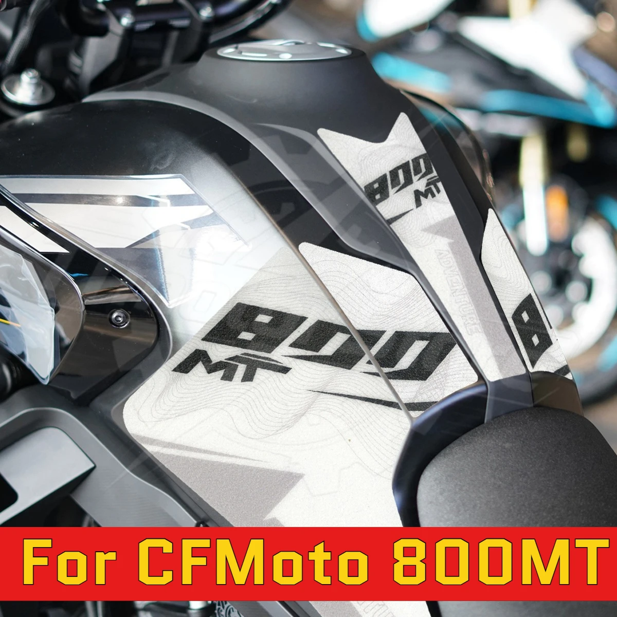 Motorcycle Tank Grip Pad for CFMoto 800MT Matte Black Fuel Tank Protector Anti-Slip Side Sticker Kit Adventure Decals Waterproof
Motorcycle Tank Grip Pad for CFMoto 800MT Matte Black Fuel Tank Protector Anti-Slip Side Sticker Kit Adventure Decals Waterproof