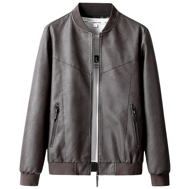 Male Spring Autumn Hip Hop Leather Coat Men Slim Streetwear Solid Motorcycle Fit Top Clothing Casual Men's Pu Leather Jackets
Male Spring Autumn Hip Hop Leather Coat Men Slim Streetwear Solid Motorcycle Fit Top Clothing Casual Men's Pu Leather Jackets