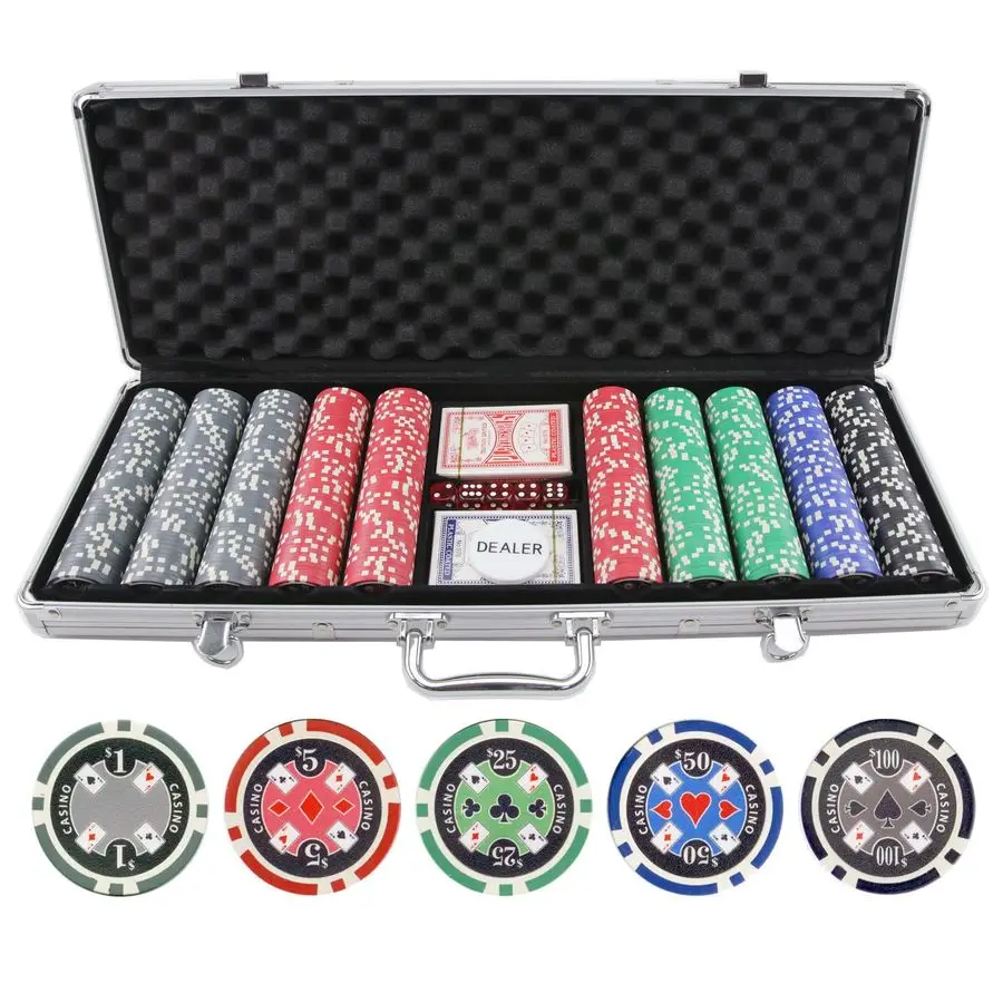 11.5g Casino Ace Poker Chips Set
11.5g Casino Ace Poker Chips Set