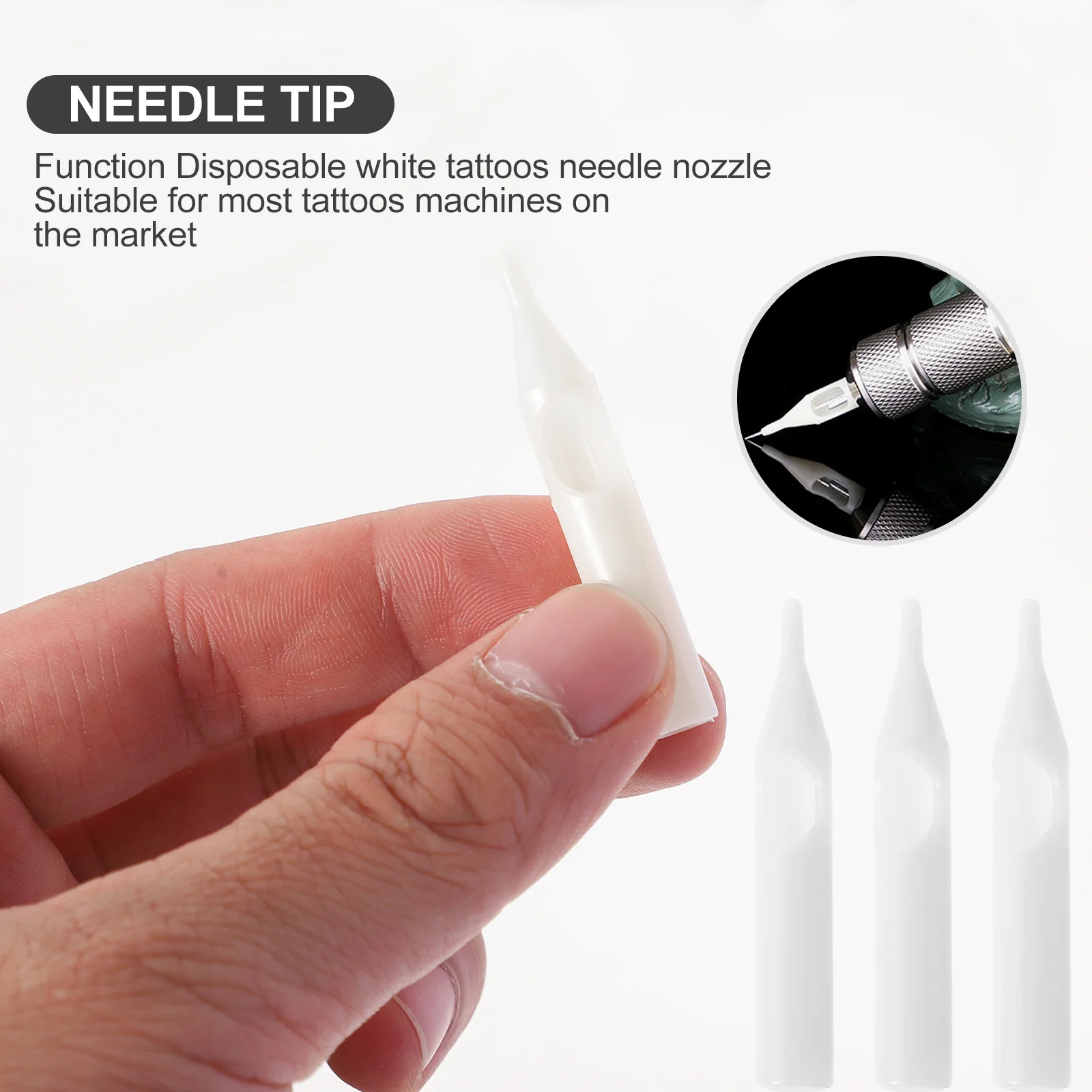 1 Box Sterile Disposable Tips Professional Grade Nozzles for All Standard Machines Hygienic and Safe
1 Box Sterile Disposable Tips Professional Grade Nozzles for All Standard Machines Hygienic and Safe