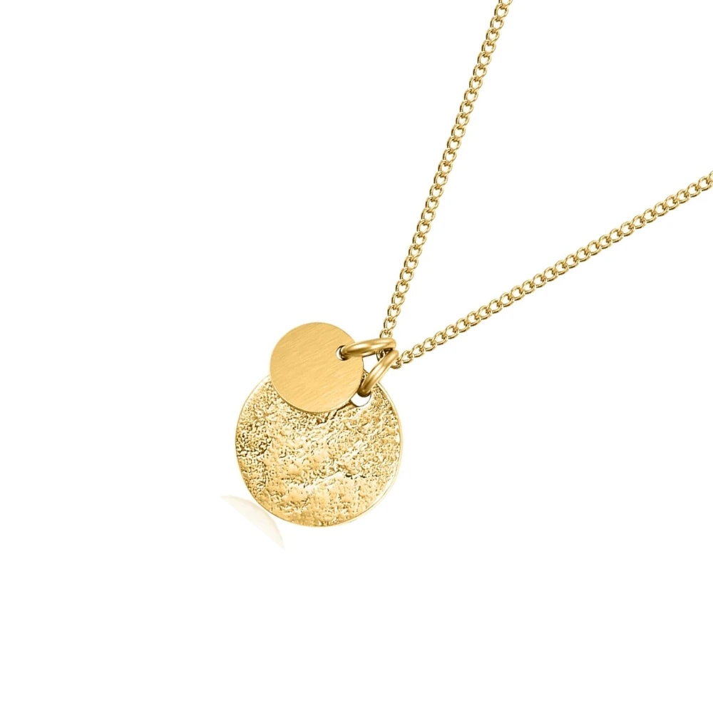 high quality stainless steel women necklace with round coin pendant fashion jewelry
high quality stainless steel women necklace with round coin pendant fashion jewelry