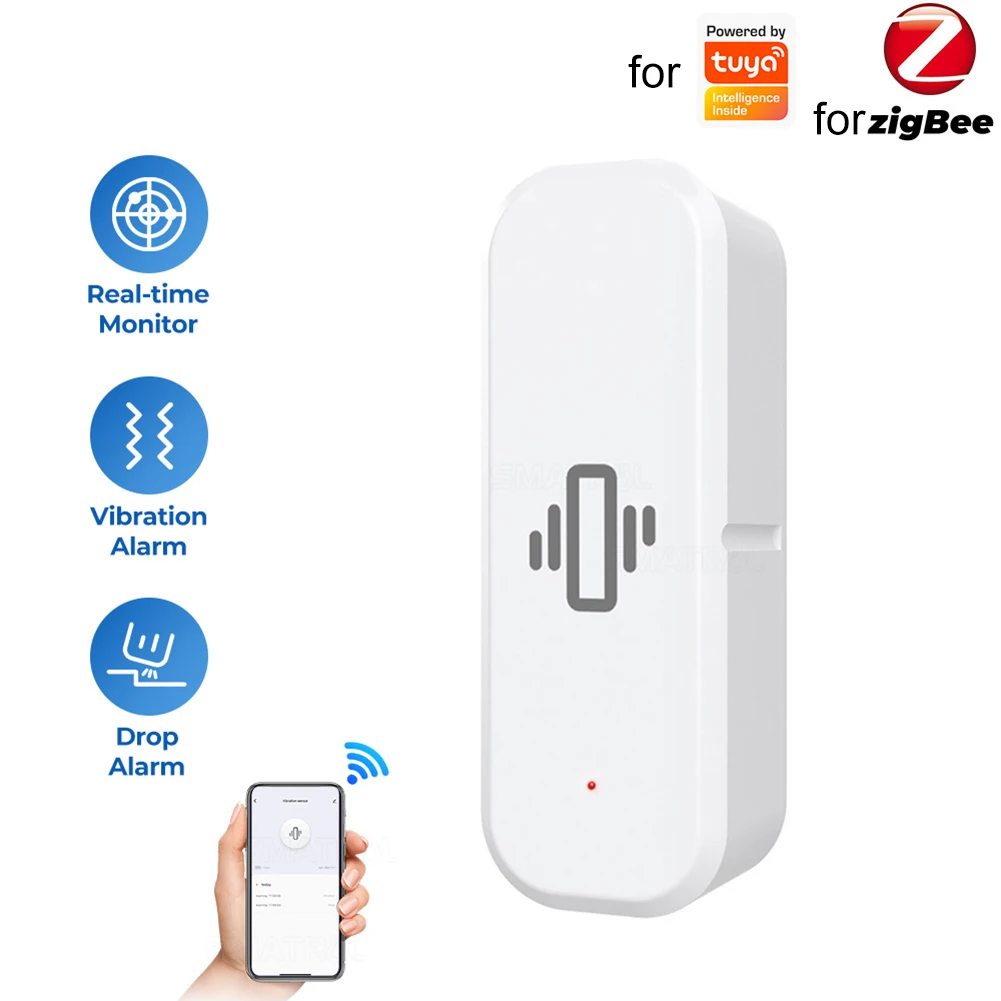 Для Zigbee для Tuya детектор движения датчик вибрации изысканный легкий многофункциональный компактный контроль через приложение
Для Zigbee для Tuya детектор движения датчик вибрации изысканный легкий многофункциональный компактный контроль через приложение