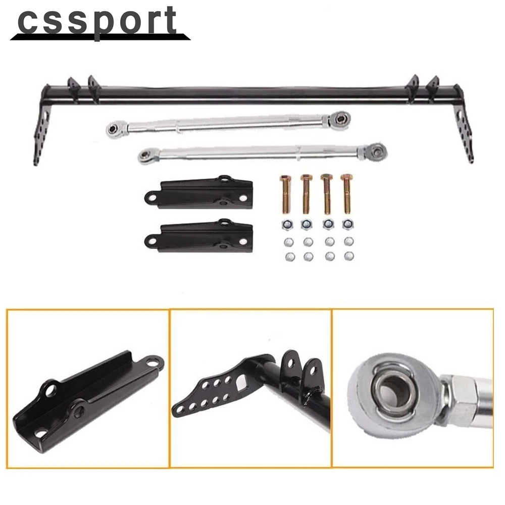 NEW Front Traction Control Lower Tie Bar Kit For 92-01 Honda Civic Acura Integra
NEW Front Traction Control Lower Tie Bar Kit For 92-01 Honda Civic Acura Integra