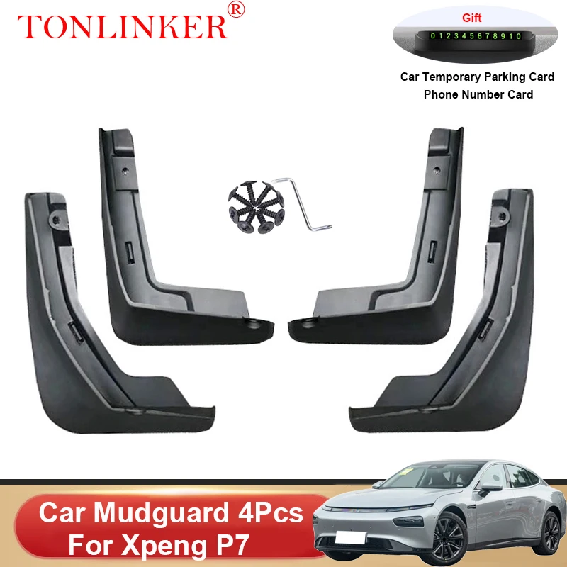 TONLINKER Car Mudguard For Xpeng P7 2020 2021 2022 Mudguards Splash Guards Front Rear Fender Mudflaps Accessories
TONLINKER Car Mudguard For Xpeng P7 2020 2021 2022 Mudguards Splash Guards Front Rear Fender Mudflaps Accessories