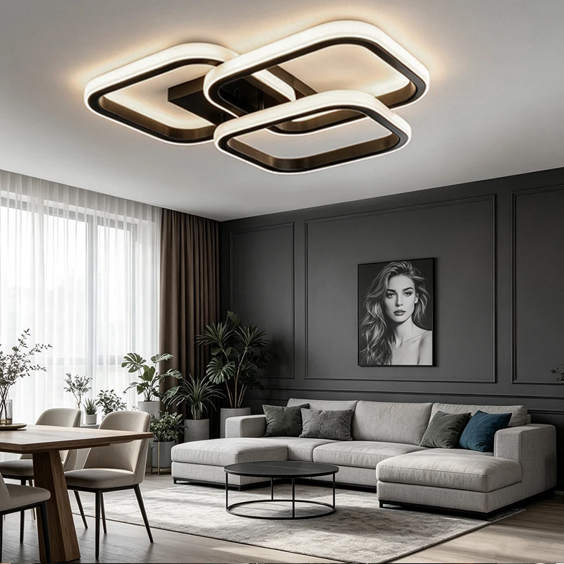 Indoor LED Ceiling Light Black White for Corridor Balcony Bedroom Living Room Aisle Decoration Chandelier Lamp Modern 110-220V
Indoor LED Ceiling Light Black White for Corridor Balcony Bedroom Living Room Aisle Decoration Chandelier Lamp Modern 110-220V