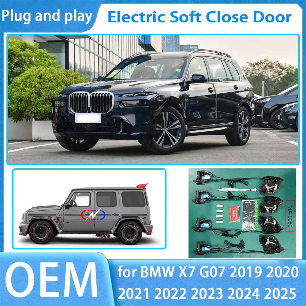 for BMW X7 G07 2019 2020 2021 2022 2023 2024 2025 OEM Car Door Soft Close System Automatic Electric Auto Pull Power Latch Power
for BMW X7 G07 2019 2020 2021 2022 2023 2024 2025 OEM Car Door Soft Close System Automatic Electric Auto Pull Power Latch Power