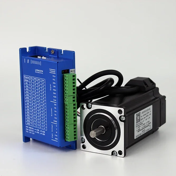 2026 Lichuan Motor Stepper 3phase DC24-48V Nema23 Closed Loop Stepper Motor and Driver Kit with 3M Encoder Cable LCDA357H+LC57H
2026 Lichuan Motor Stepper 3phase DC24-48V Nema23 Closed Loop Stepper Motor and Driver Kit with 3M Encoder Cable LCDA357H+LC57H