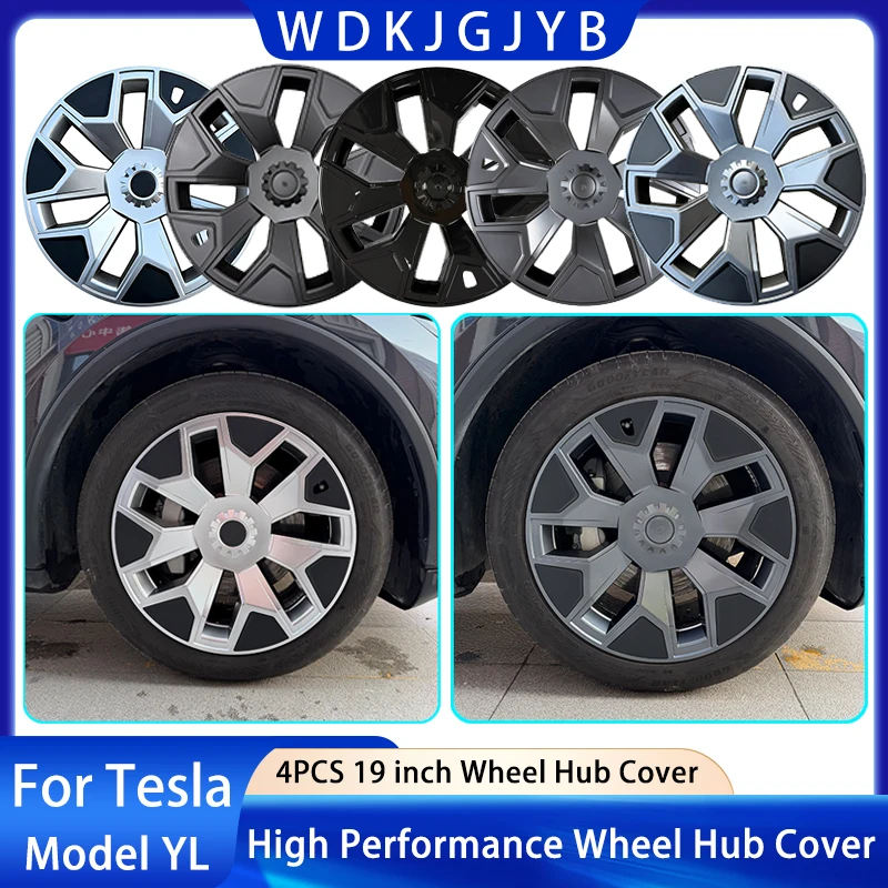 4PCS 19 Inch Wheel Hubcap for Tesla Model YL Launch 2026 Car Replacement Wheel Cover Automobile Hub Cap Full Rim Car Accessories
4PCS 19 Inch Wheel Hubcap for Tesla Model YL Launch 2026 Car Replacement Wheel Cover Automobile Hub Cap Full Rim Car Accessories