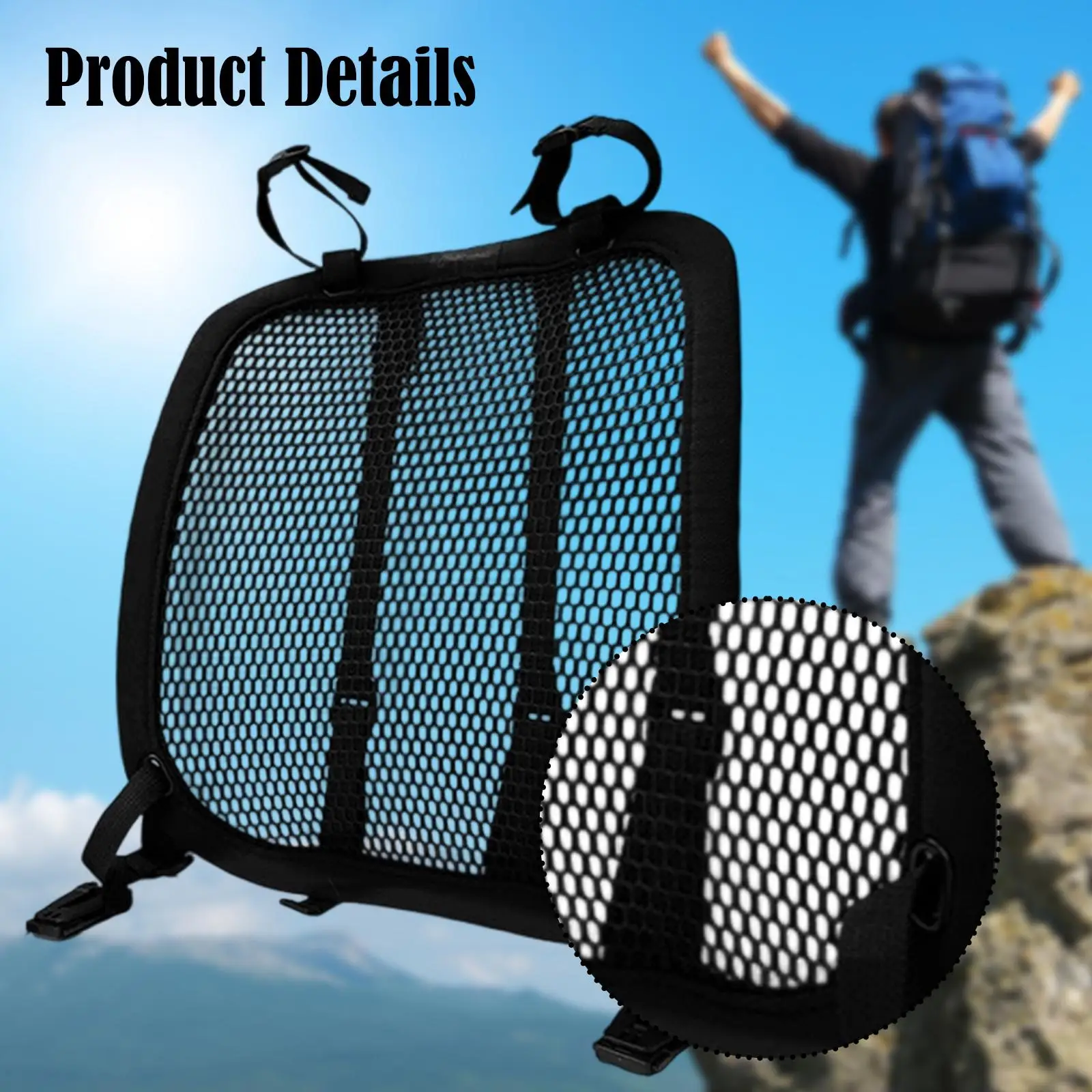 Ventilation Backpack Spacer Ventilation Frame Quick Installation Outdoor
Ventilation Backpack Spacer Ventilation Frame Quick Installation Outdoor