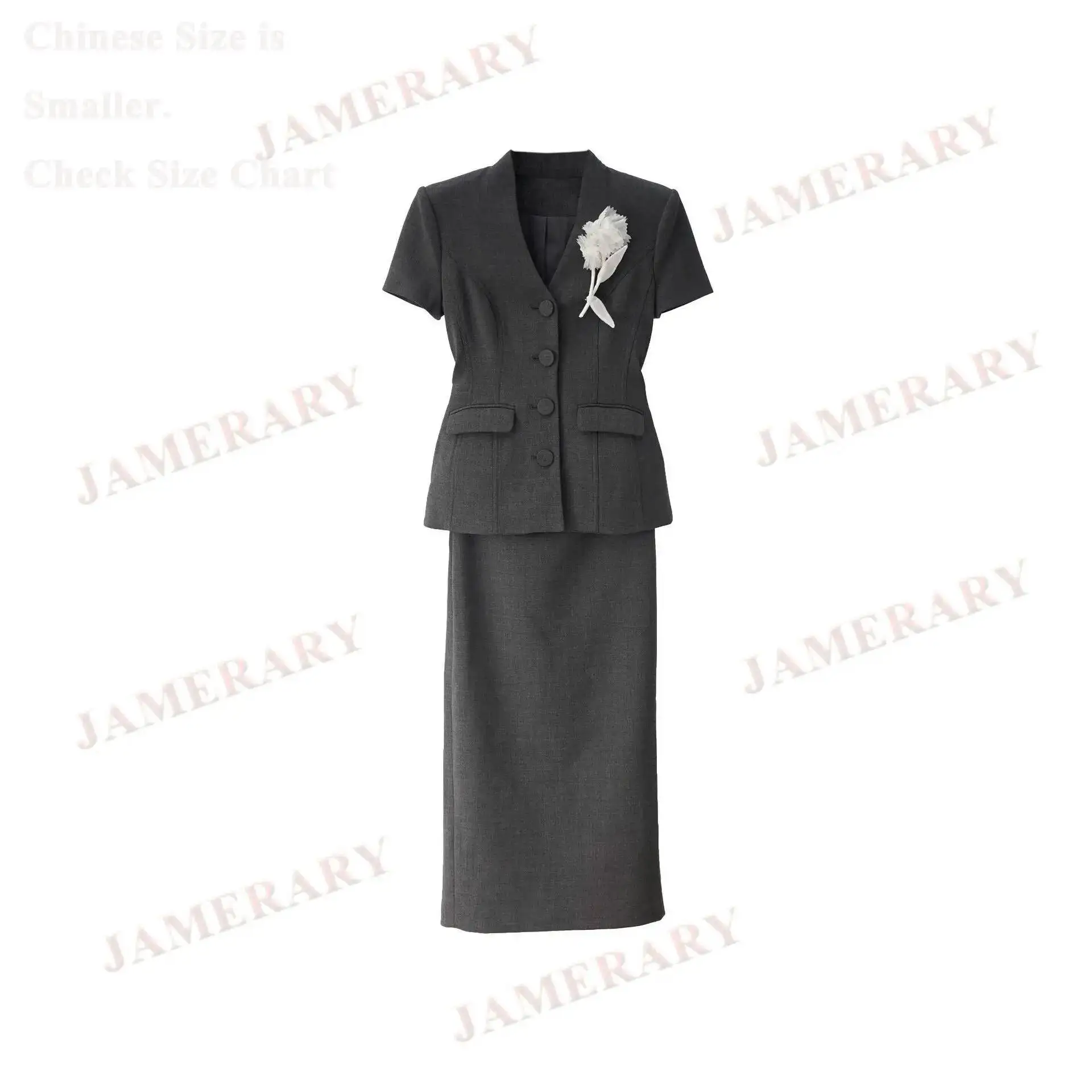 Brand Summer Long Dress Women Office Lady 3D Flower Pencil Sheath Formal Midi Dresses Grey
Brand Summer Long Dress Women Office Lady 3D Flower Pencil Sheath Formal Midi Dresses Grey