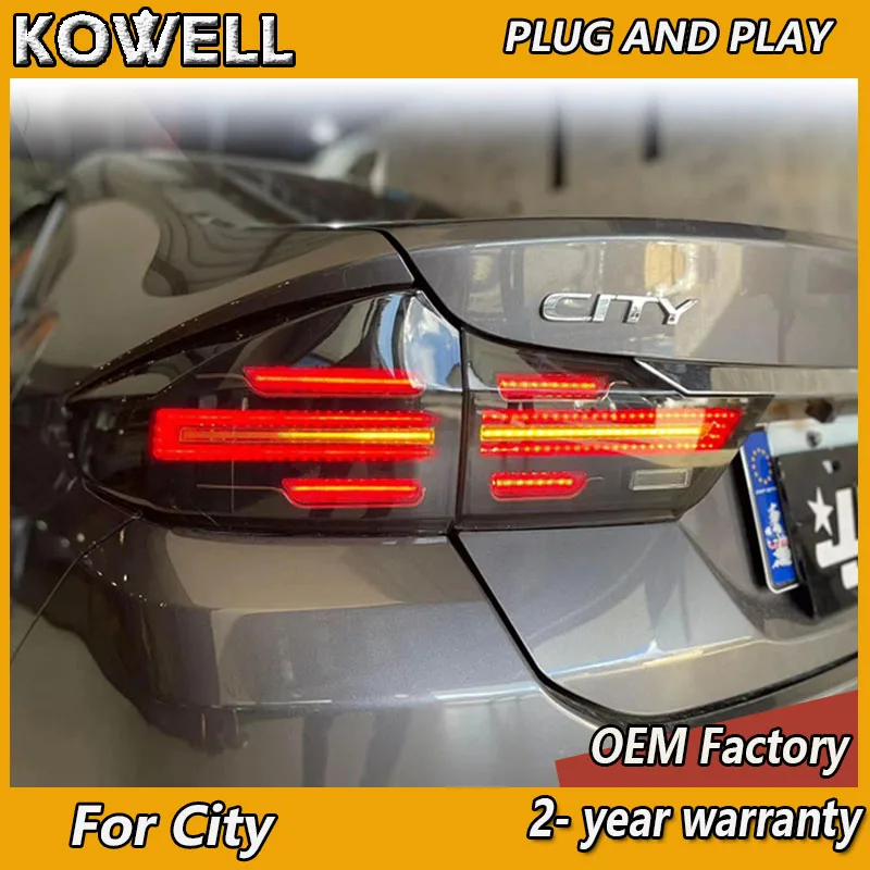 Car Styling for Honda City Taillight 2014-2019 City Tail Light Rear Fog Brake Turn Signal DRL Reversing
Car Styling for Honda City Taillight 2014-2019 City Tail Light Rear Fog Brake Turn Signal DRL Reversing