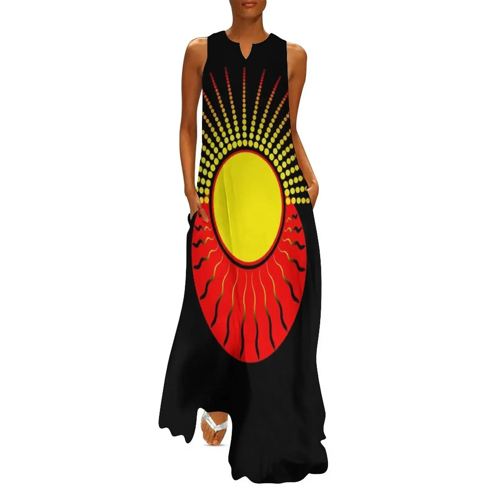 Sun, Land & People Long Dress Female clothing elegant and pretty women's dresses Women dresses summer Dress
Sun, Land & People Long Dress Female clothing elegant and pretty women's dresses Women dresses summer Dress