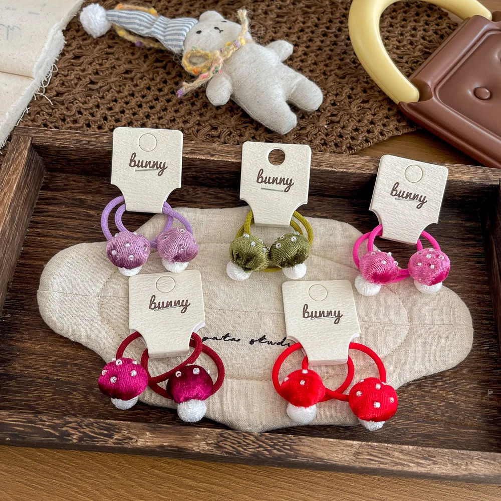 2pcs Beaded Mushroom Elastic Hair Band Cartoon Hair Rope Tie Ponytail Holder Rubber Band Children's Hair Accessories Headwear
2pcs Beaded Mushroom Elastic Hair Band Cartoon Hair Rope Tie Ponytail Holder Rubber Band Children's Hair Accessories Headwear